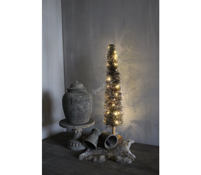 Hoge smalle sobere kerstboom Timo 73cm