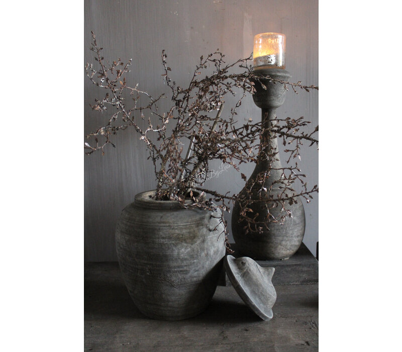 LUKSA baluster kandelaar Lyna 45 x 14 cm