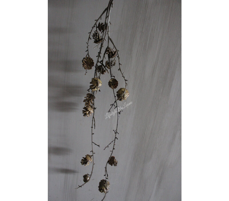 Namaak hangtak larix dennenappel bruin 75cm