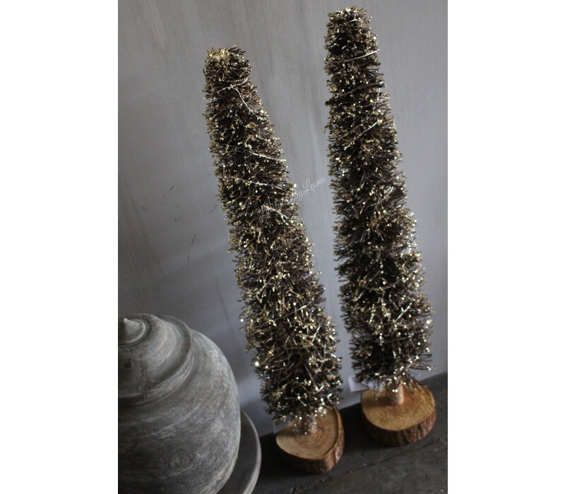 Hoge smalle sobere kerstboom Timo 73cm