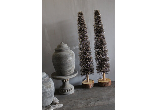 Hoge smalle sobere kerstboom Timo 73 cm