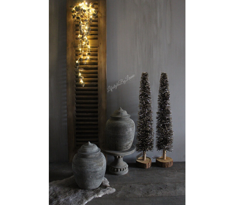 Hoge smalle sobere kerstboom Timo 73cm