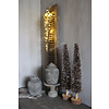 Hang festoen larix dennenappels met LED 65cm