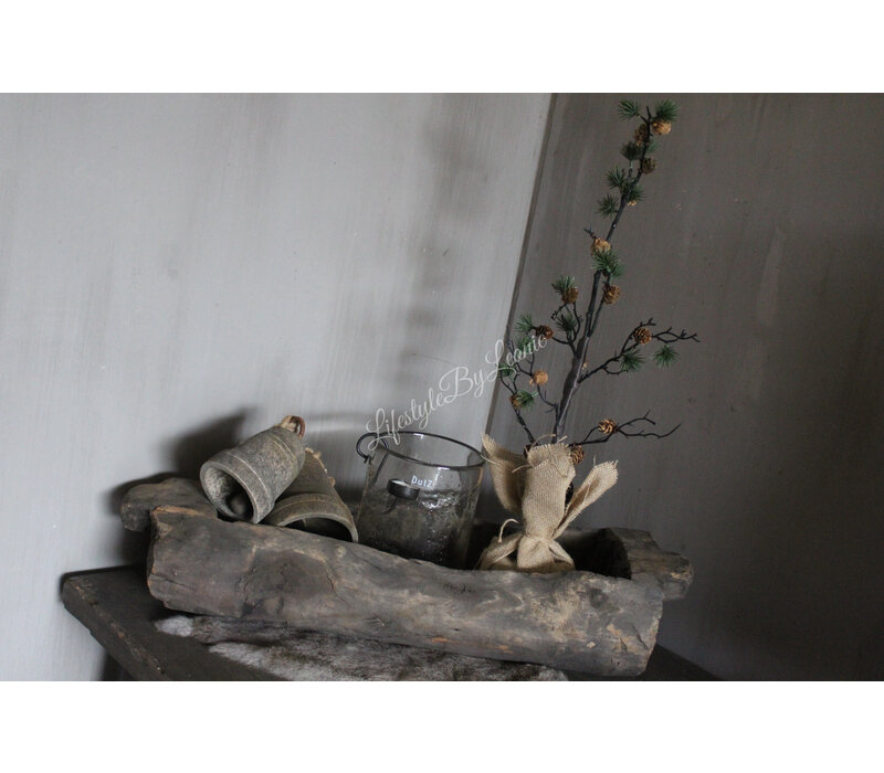 Namaak sobere Larix boom met dennenappel 70 cm