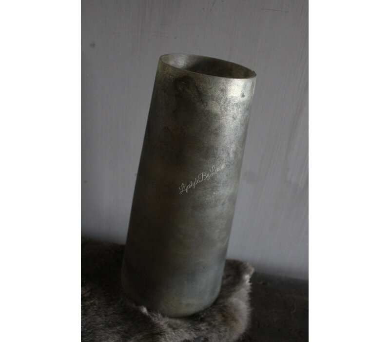 Sobere hoge glazen vaas Sory 30cm