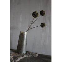 Namaak PomPom tak 3 bollen Olive 78cm
