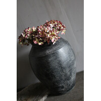 Zijden hortensia tak Autumn mauve 44cm