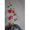 Zijden lange tak helenium spray Burgundy 85cm