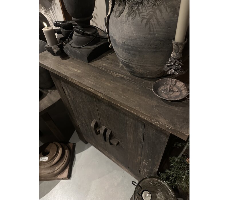 Oud houten kast Brad 80x45cm