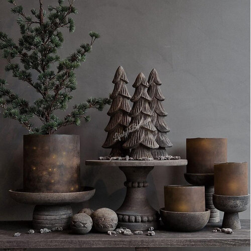 Sobere kerstboom Rudolph 40 cm 