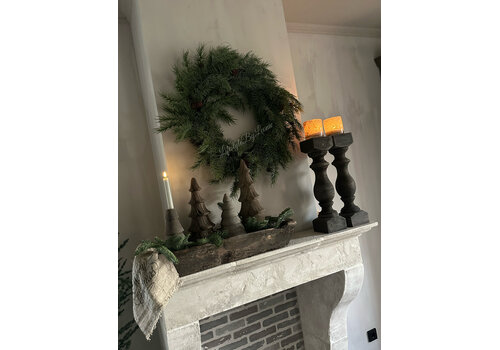 Aura Peeperkorn Aura Peeperkorn donker houten trog Antiek