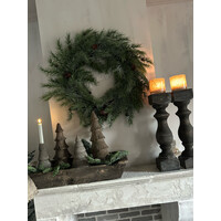 Sobere kerstboom Rudolph 35 cm