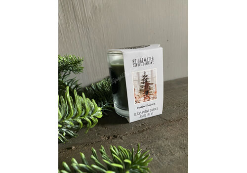 Geurkaars in glas Festive frasier