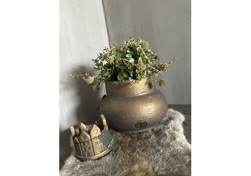 Brynxz Brynxz new vase Gold 22x16cm