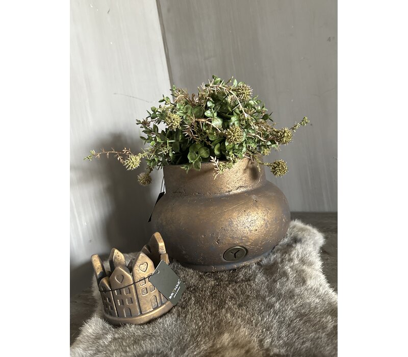 Brynxz new vase Gold 22x16cm