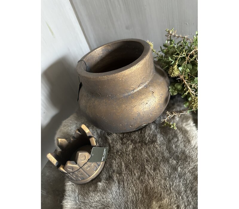 Brynxz new vase Gold 22x16cm