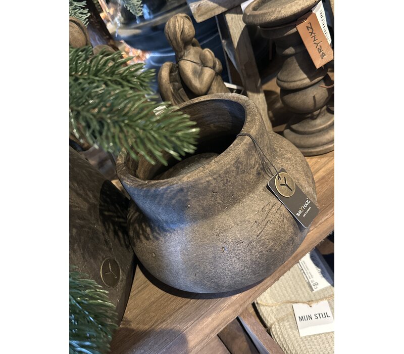 Brynxz new vase Brown 22 x 16 cm