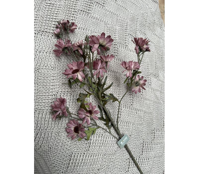 Brynxz namaak tak chrysant Old purple 90cm