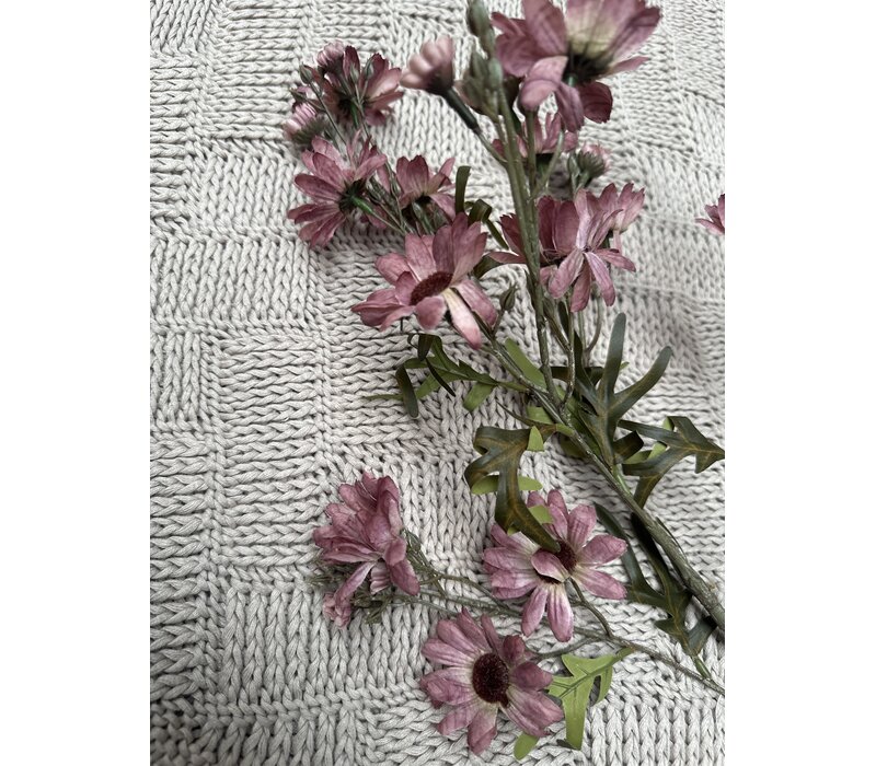 Brynxz namaak tak Chrysant old purple 90 cm