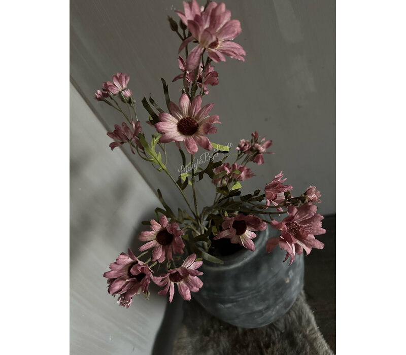 Brynxz namaak tak Chrysant old purple 90 cm