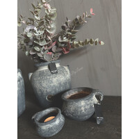 Brynxz ronde bolpot 2 oren Ancient clay 20x20cm