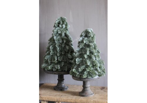 Plateau op voet Old grey Marie M