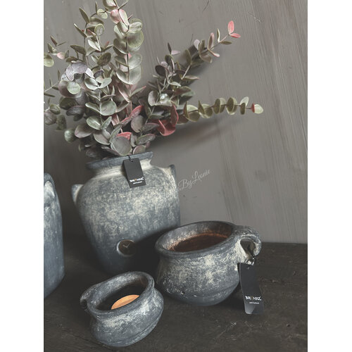 Brynxz set waxinelichtbakjes Ancient clay 21 cm 