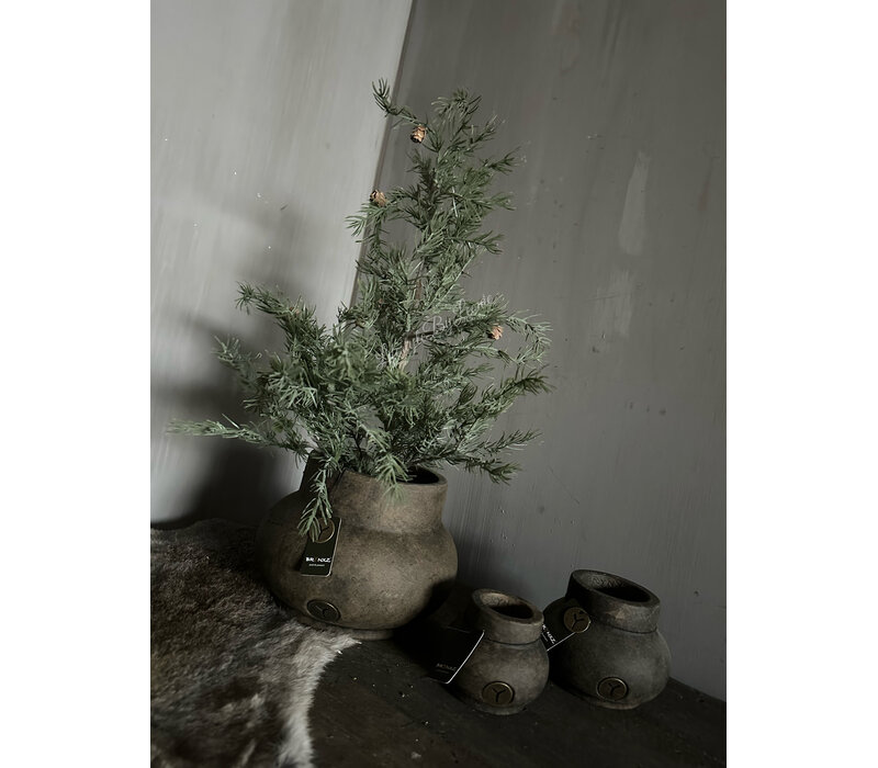 Brynxz new vase Brown 22 x 16 cm