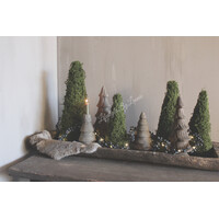 Namaak slinger / guirlande Juniper black met LED 170 cm