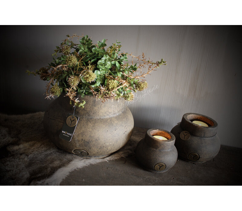 Brynxz new vase Brown 22 x 16 cm