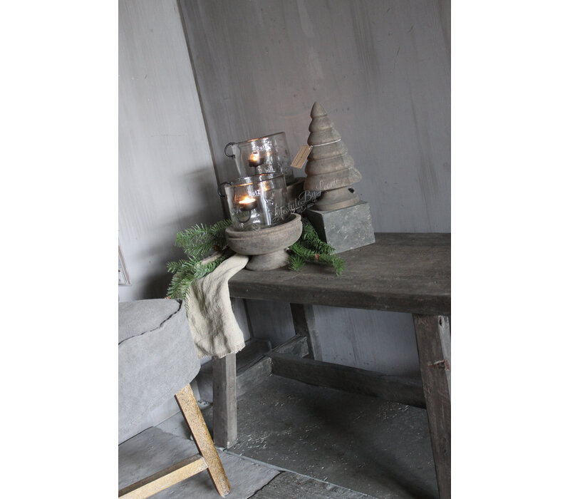 Sobere houten boom Christiaan 28cm