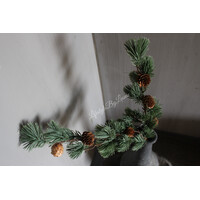 Namaak ceder pinecone tak grey/green 66 cm