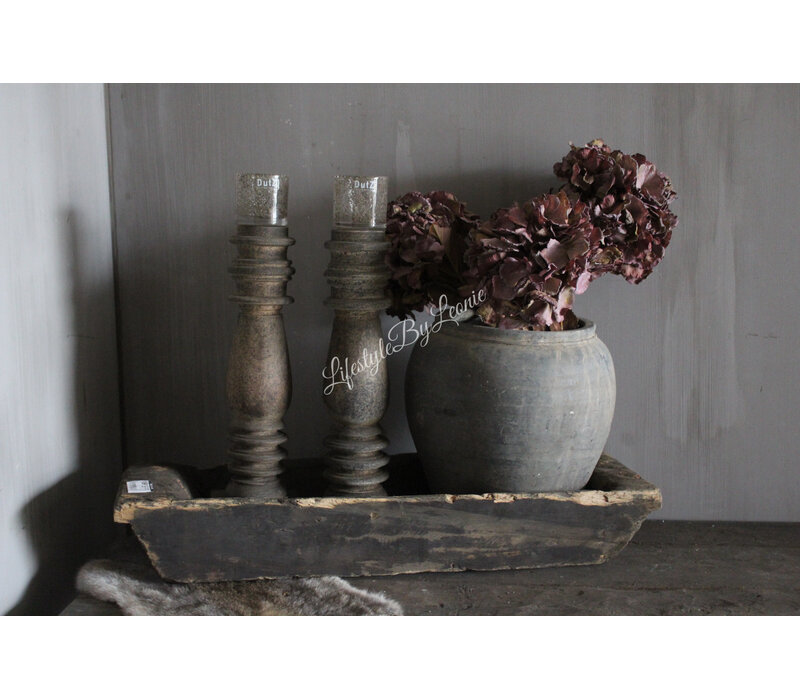 Brynxz zijden hortensia Mauve / aubergine 65cm