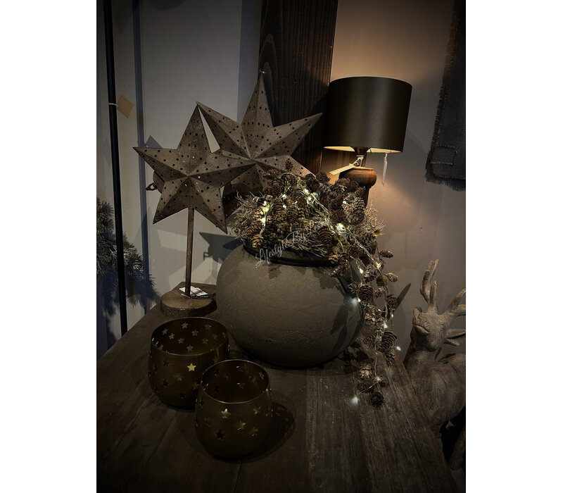 Ster op voet met LED lamp 50 cm