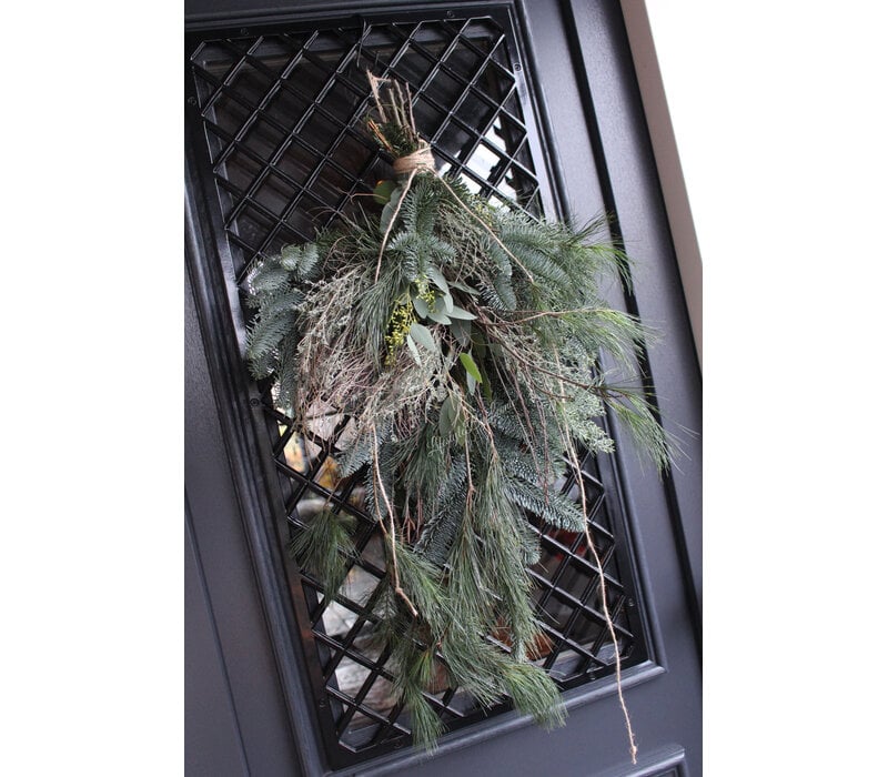 Wilde kerst hang toef / festoen XL