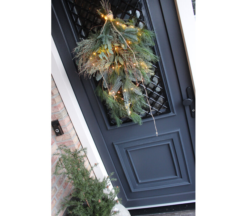 Wilde kerst hang toef / festoen XL