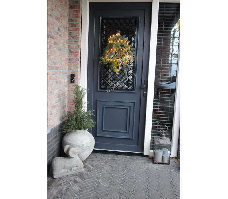 Wilde kerst hang toef / festoen L