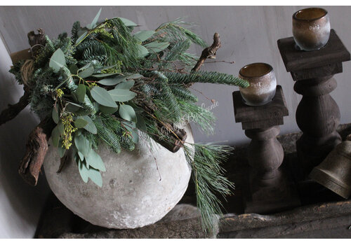 Wilde kerst hangtoef / festoen L