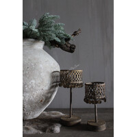 Roestige LED tafel lamp Amira 30cm