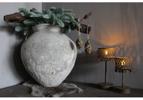 Roestige hanger Artishoke 10cm