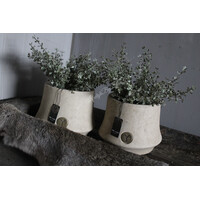 Brynxz ronde pot Luxury Taupe 19x15cm