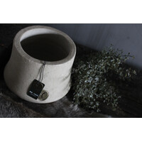 Brynxz ronde pot Luxury Taupe 19 x 15 cm