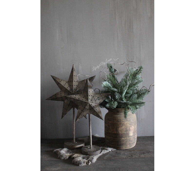 Ster op voet met LED lamp 50 cm