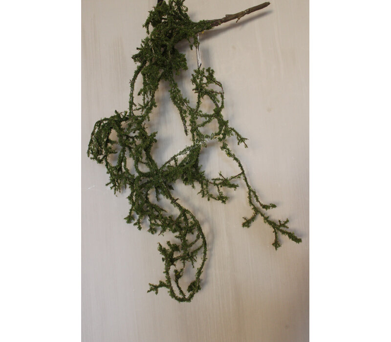 Namaak lange mos tak green 90 cm