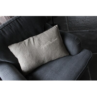 SILT kussen dark beige Genua 40 x 60 cm