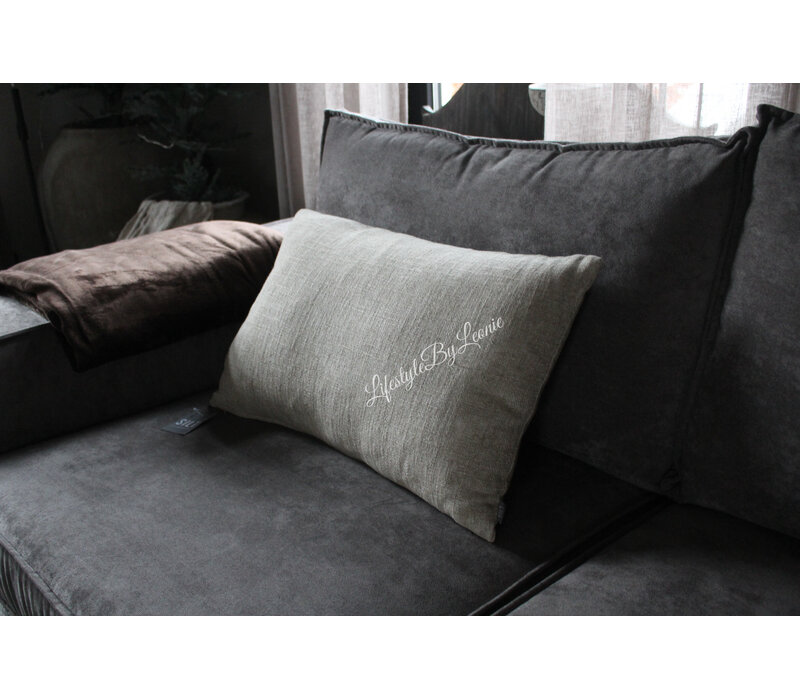 SILT kussen dark beige Genua 40 x 60 cm