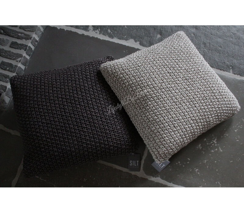 SILT kussen chocolate / charcoal  Zaragoza