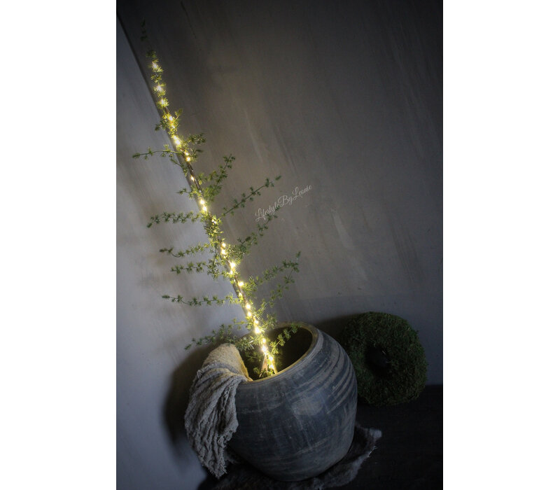 Namaak cedar boom met LED lampjes 115 cm