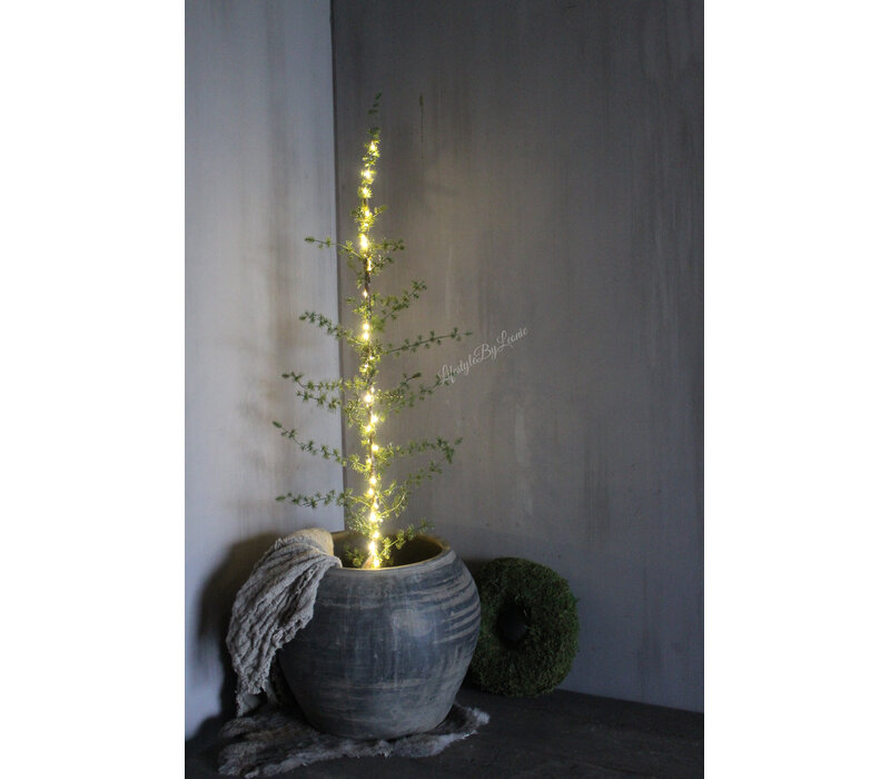 Namaak cedar boom met LED lampjes 115 cm