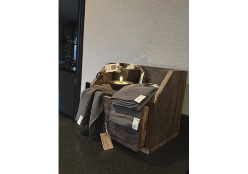 SILT SILT set theedoek / handdoek Grey